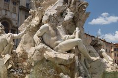 Roma - fontana dei fiumi piazza navona 3
