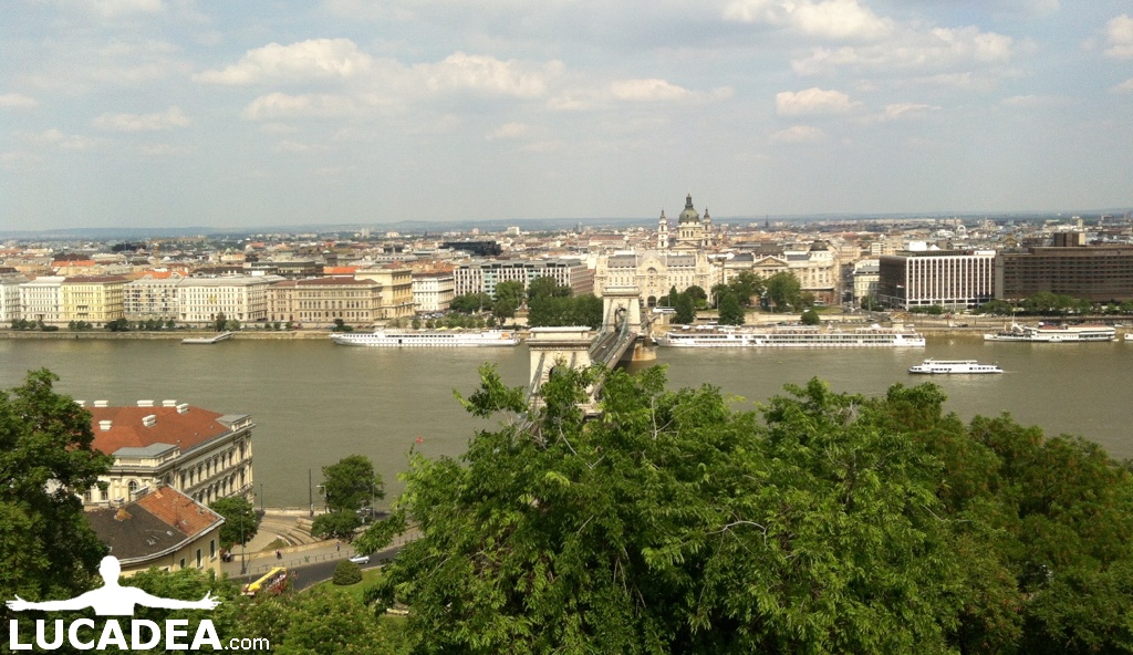 Vista di Budapest