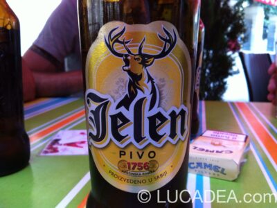 La birra Jelen, bionda serba