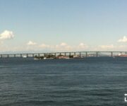 Ponte di Rio vista dalla nave
