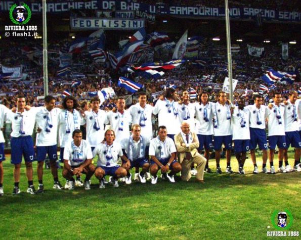 Raduno Sampdoria 2004/2005