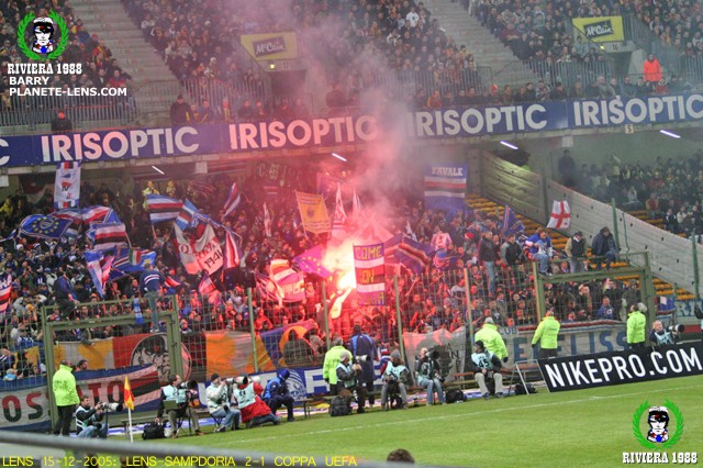 Lens-Sampdoria 2005/2006 coppa Uefa