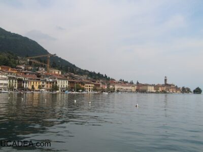 La cittadina di Salò sul Lago di Garda