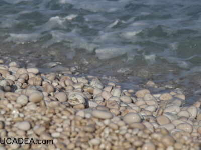 I sassolini della spiaggia di Myrtos