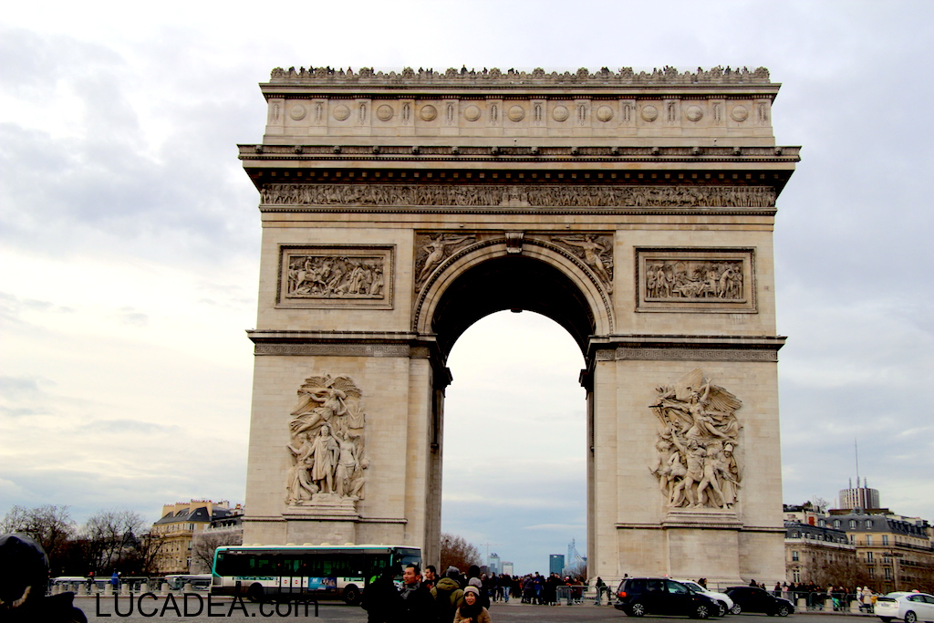 Arc de Triomphe a Parigi
