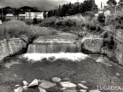 La cascata del Petronio a Riva Trigoso