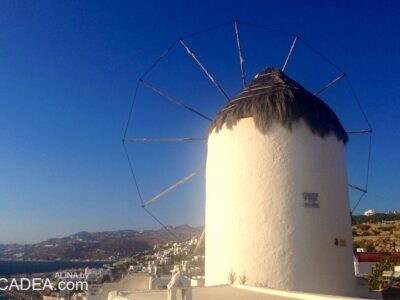 Mykonos windmill山上風車