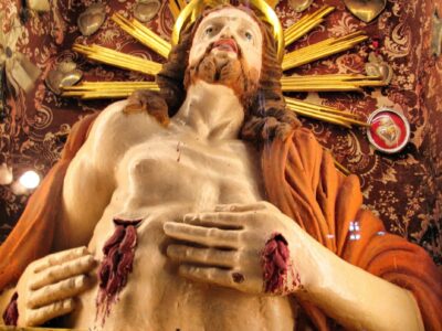 Arezzo: Cristo nella Pieve di Santa Maria