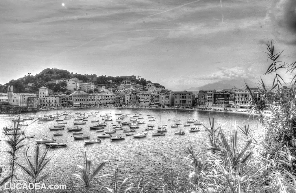 Baia del Silenzio in biancoenero