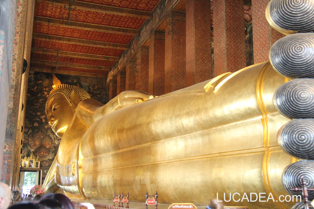 Il Buddha disteso a Bangkok