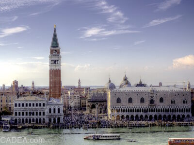 Piazza San Marco dalla nave: il simbolo della città lagunare