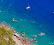Mare blu in Liguria