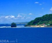 Isoletta di Fatu Rock a Samoa