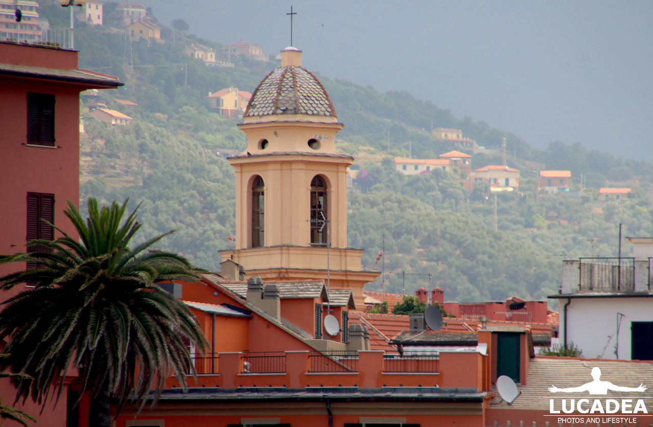 Il campanile di San Pietro in Vincoli a Sestri Levante