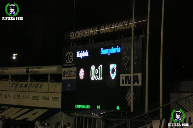 Hajduk Spalato-Sampdoria 