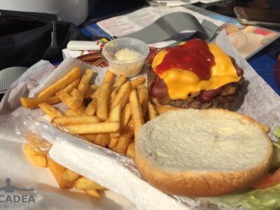 Cheeseburger, cibo americano che a me piace tanto