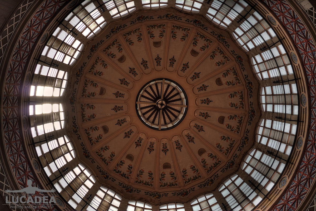 La cupola del Mercato di Valencia
