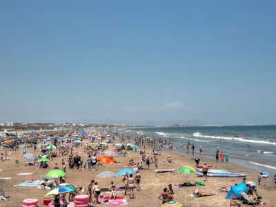 La spiaggia di Valencia