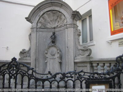Manneken Pis, uno dei simboli di Bruxelles