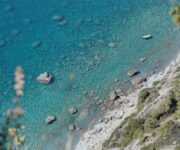 Acqua trasparente in Liguria