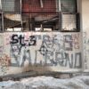 Murale Ultras Salerno a Spalato