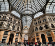 La famosa Galleria Umberto I di Napoli