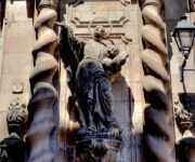 Statua di San Francesco Borgia a Barcellona
