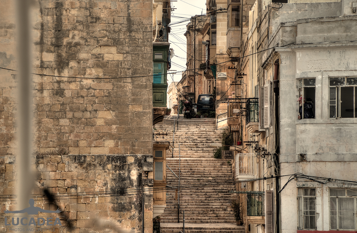 Una strada di Malta