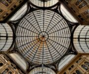 La cupola della Galleria Umberto I a Napoli