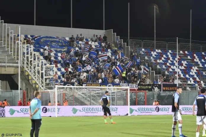 Crotone-Sampdoria 2019/2020, coppa Italia