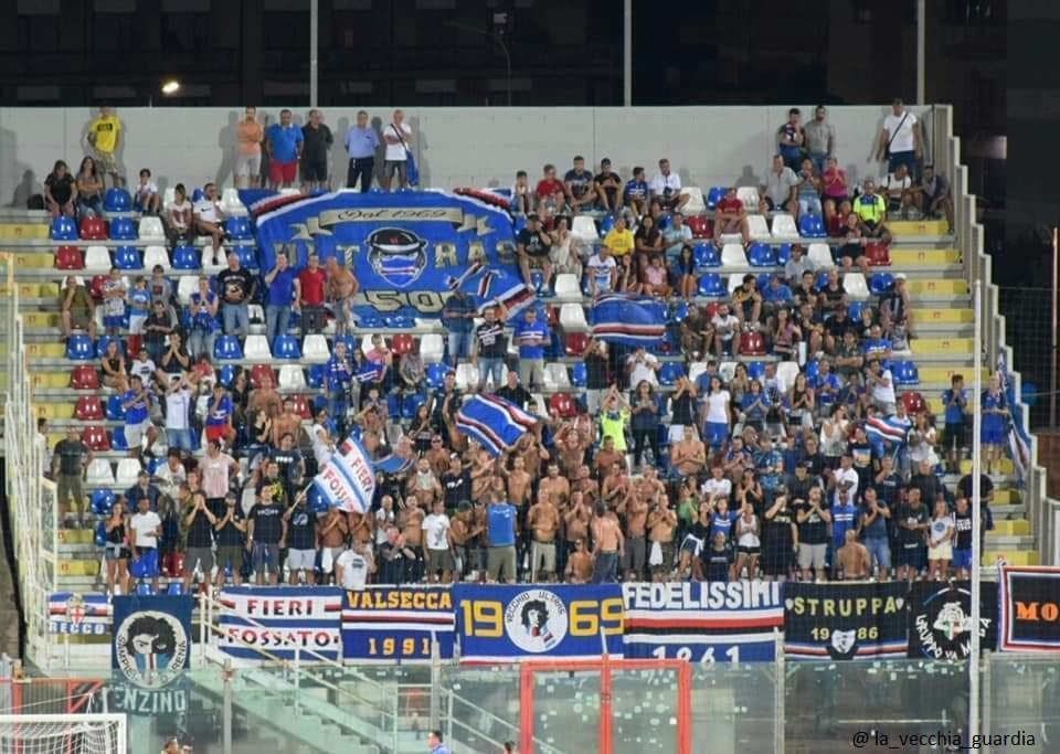 Crotone-Sampdoria 2019/2020, coppa Italia