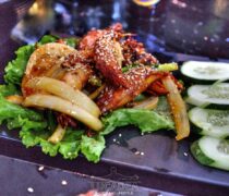 Piccoli calamari fritti in Vietnam