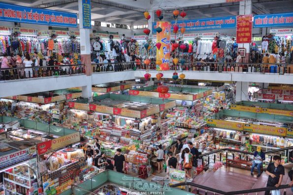 Mercato di Da Nang in Vietnam