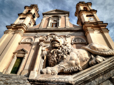 Un leone della Basilica di Lavagna