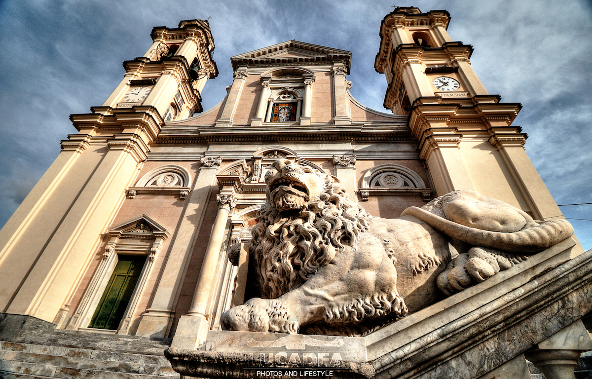 Un leone della Basilica di Lavagna