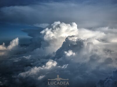 Nuvole dall'aereo