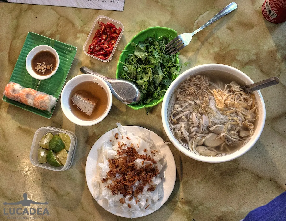 Bun ngang in Vietnam