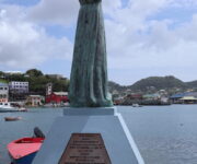 Il monumento alla Bianca Costa a Grenada