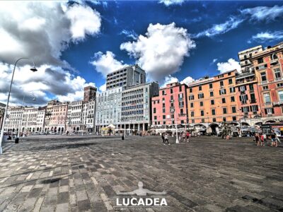 Piazza Caricamento a Genova