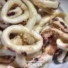 Anelli di calamaro fritti