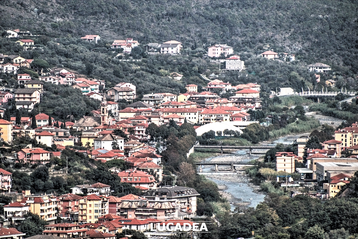 Casarza Ligure vista da Villa Ginestra