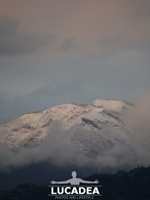 Monte Ramaceto con la neve