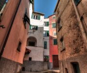 Uno scorcio di Varese Ligure borgo ligure in provincia di La Spezia
