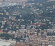 La citta' di Rapallo vista dall'alto