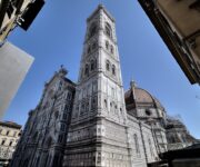 Il campanile di Giotto del duomo di Firenze