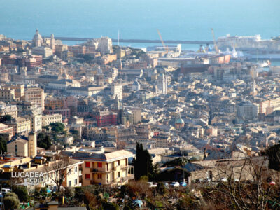 Vista panoramica di Genova