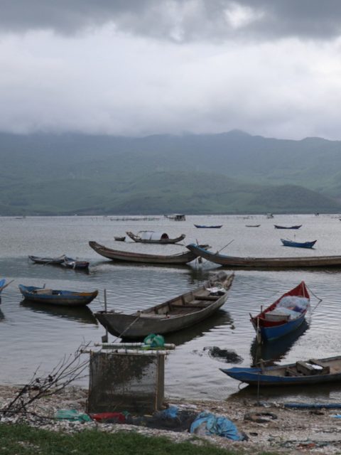 La insenatura di Lăng Cô tra Danang e Hue in Vietnam