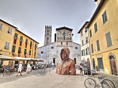 La Basilica di San Frediano e la Biennale Cartasia a Lucca