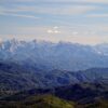 Le Alpi Apuane viste dal Monte Groppi