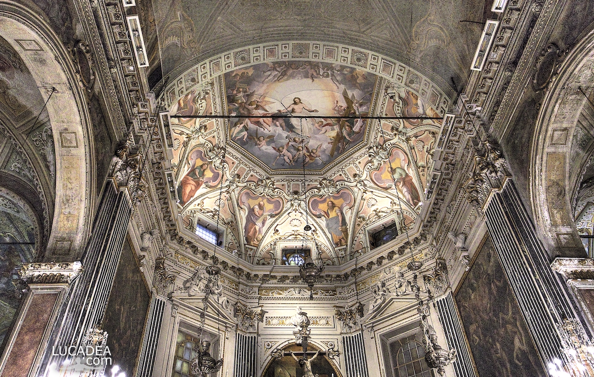 L’abside della chiesa della Santissima Annunziata di Portoria a Genova